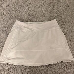 lululemon athletica White A-Line Athletic Skirt